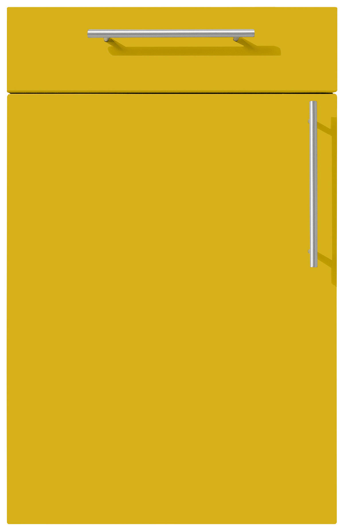 EINBAUKÜCHE SILVIA  - Sandfarben, Design, Holzwerkstoff - Novel