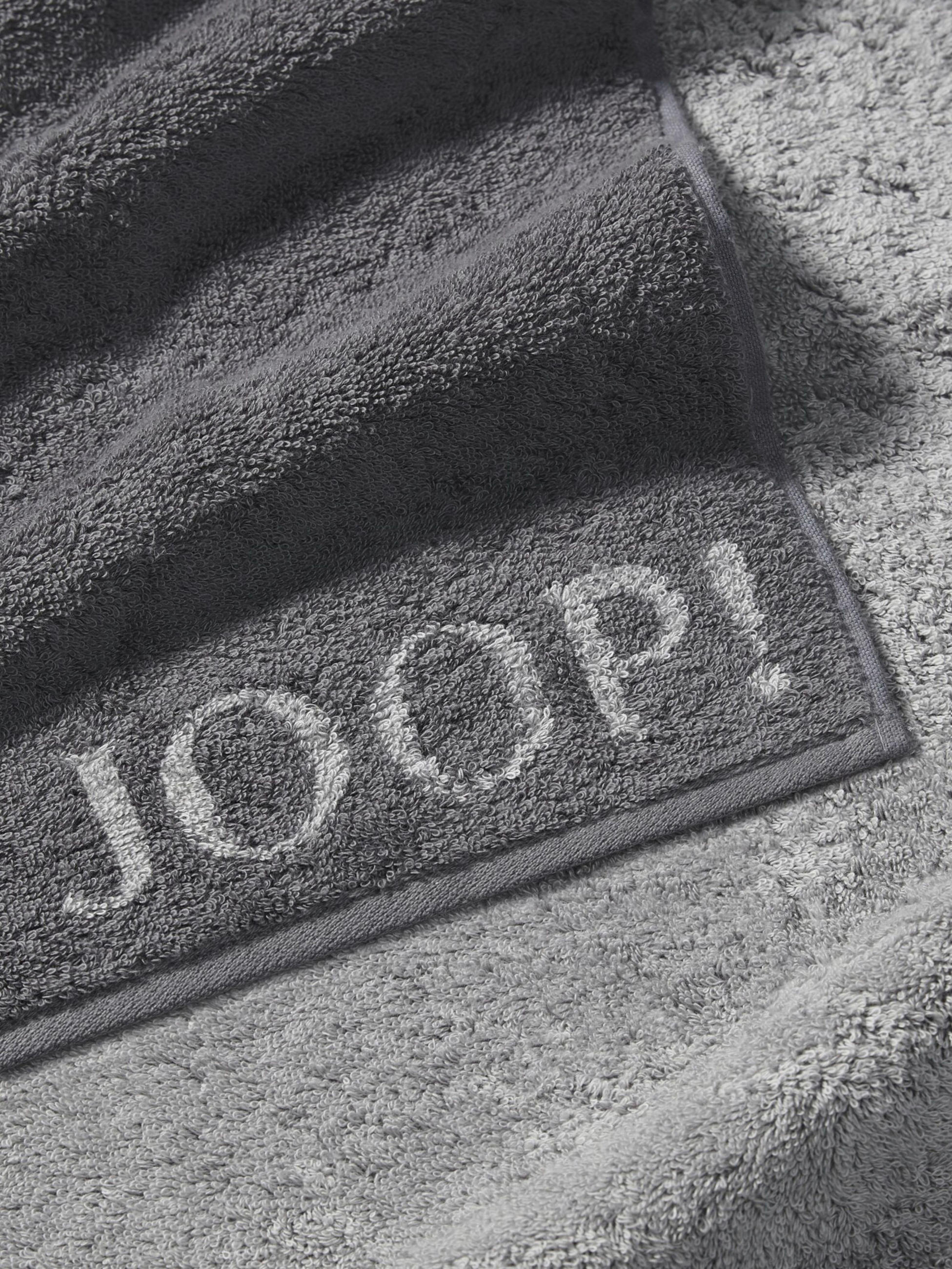 KÉZTÖRLŐ 50/100 cm antracit  - antracit, Basics, textil (50/100cm) - Joop!