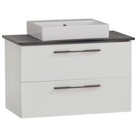 WASCHTISCHKOMBI 86 cm  - Anthrazit/Weiß, MODERN, Keramik/Holzwerkstoff (86cm) - Stylife