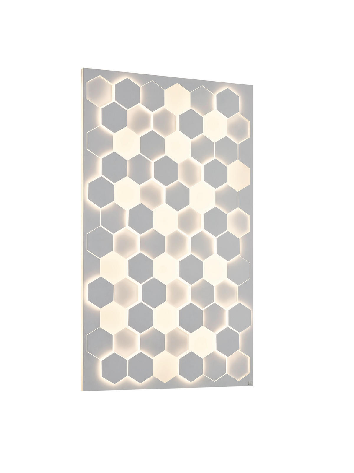 LED-DECKENLEUCHTE - Weiß, Design, Metall (70/115/7,5cm) - Cinque
