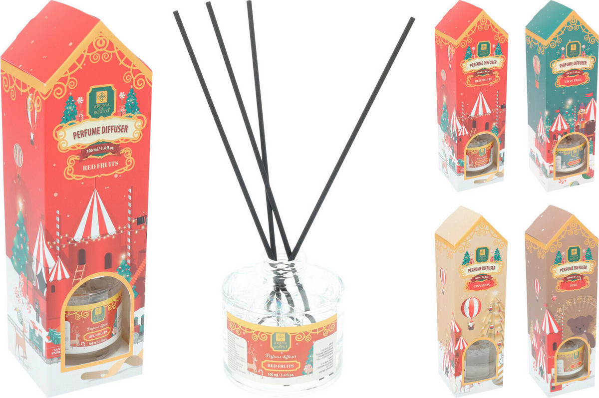 DIFUZÉR  - vícebarevná, Basics, sklo (7.2/24.7/7.2cm)