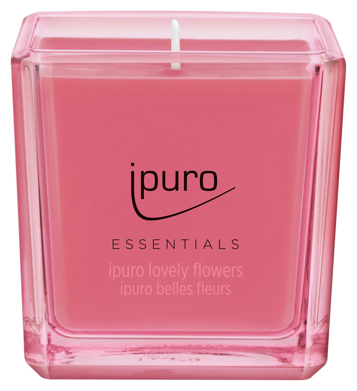SVIJEĆA MIRISNA  ružičasta, pink  - pink/ružičasta, Basics, staklo (6,9/6,9/6,9cm) - Ipuro
