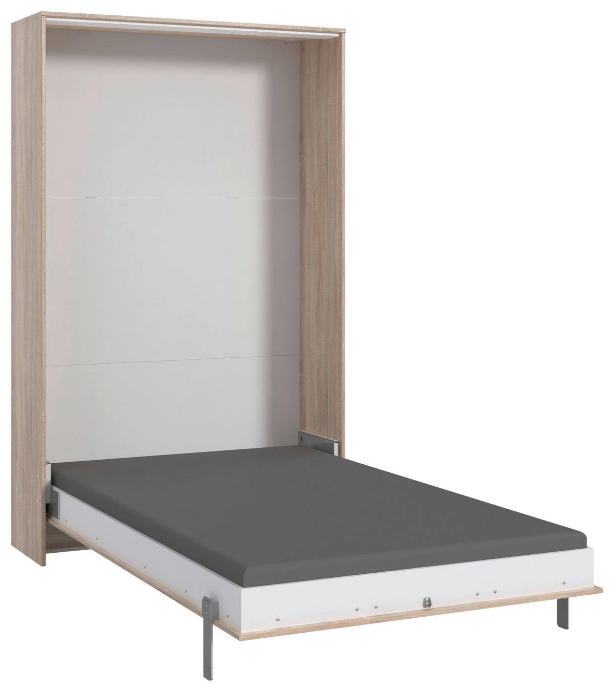 SKLÁPACIA POSTEĽ, 120/200 cm - farba duba, Konventionell, kov/drevo (120/200cm) - MID.YOU