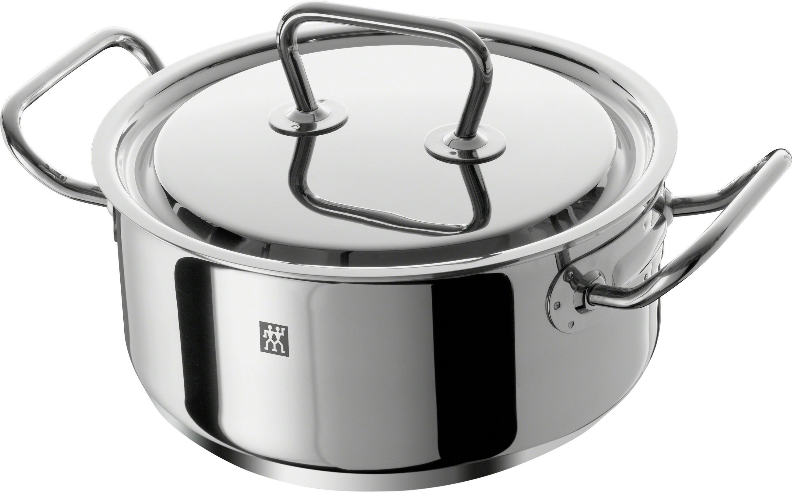 BRATENTOPF 3,0 L  - Silberfarben, Basics, Metall (20cm) - Zwilling