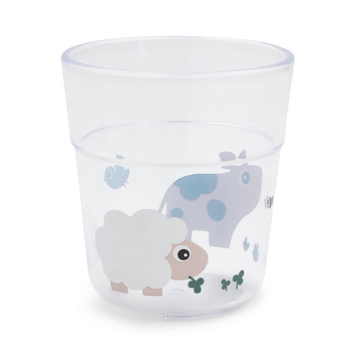 KINDERGLAS 180 ml  - Sandfarben/Transparent, Basics, Kunststoff (7,3/7,3/8cm)