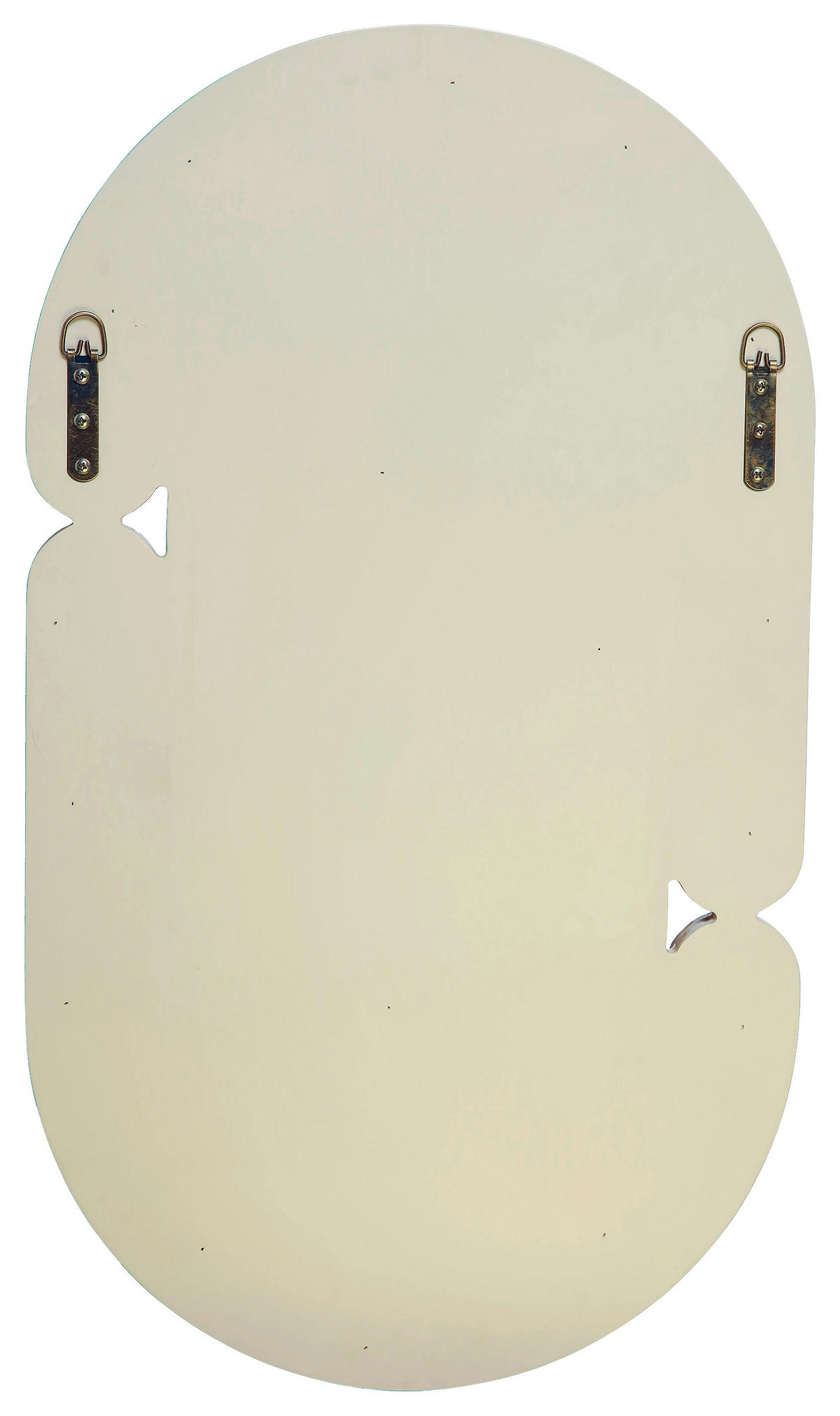WANDSPIEGEL 40/70/4,2 cm    in oval  - Kaschmir, Basics, Glas/Holzwerkstoff (40/70/4,2cm) - MID.YOU