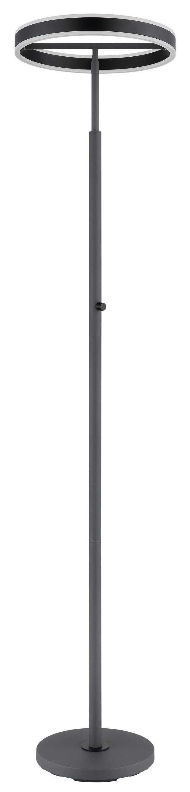 LED-STEHLEUCHTE 40/181 cm    - Anthrazit/Schwarz, Design, Kunststoff/Metall (40/181cm) - Globo