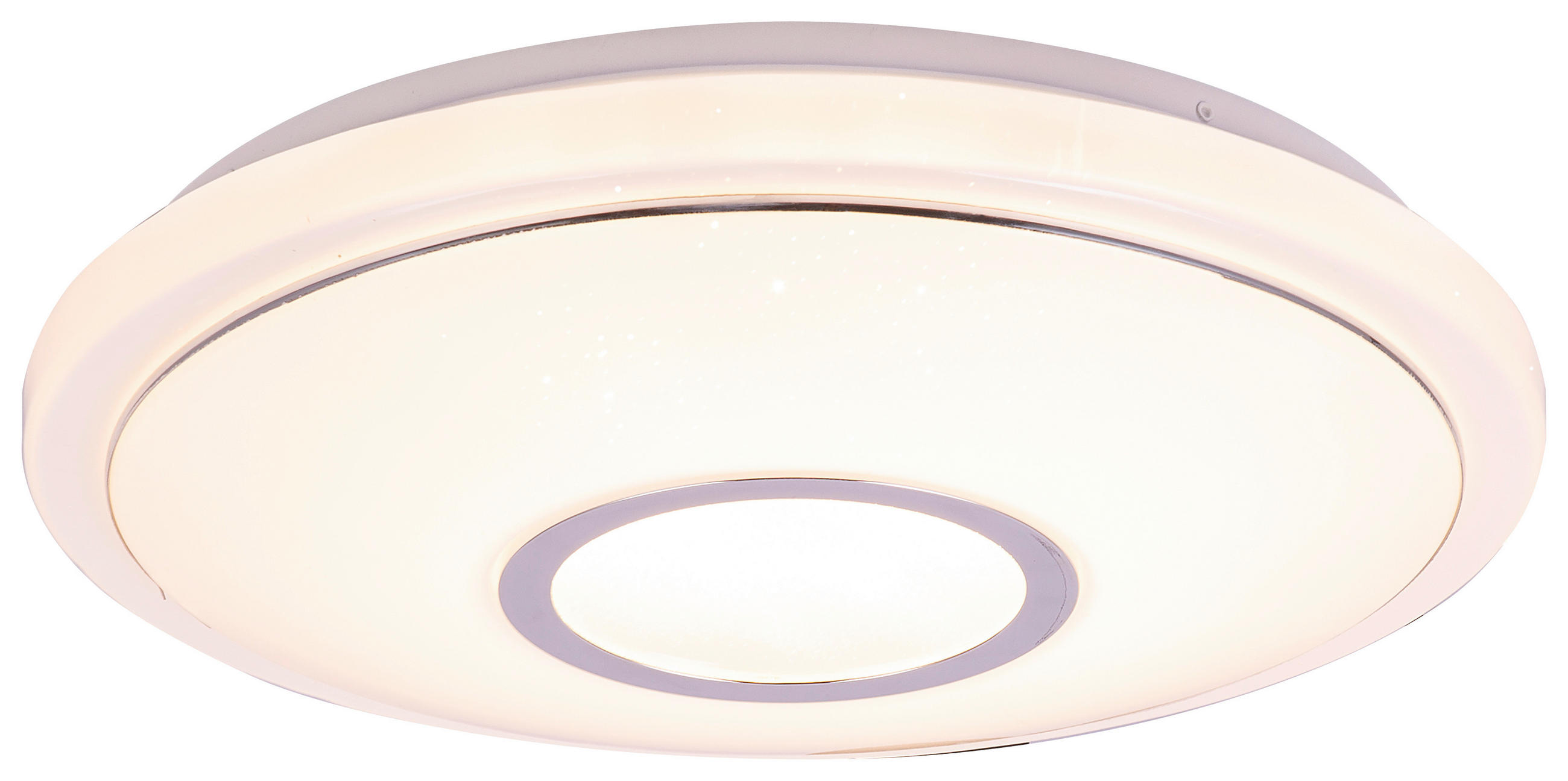 LED-DECKENLEUCHTE Connor 40/6.5 cm  - Basics, Kunststoff/Metall (40/6.5cm) - Globo
