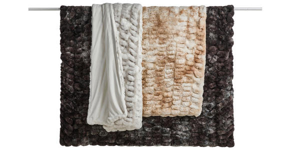 FELLDECKE BENGAL 150/200 cm  - Silberfarben, Basics, Textil (150/200cm) - Novel