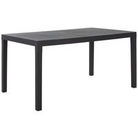 GARTENTISCH Kunststoff Anthrazit rechteckig  - Anthrazit, Basics, Kunststoff (150-220/90/72cm) - Ambia Garden