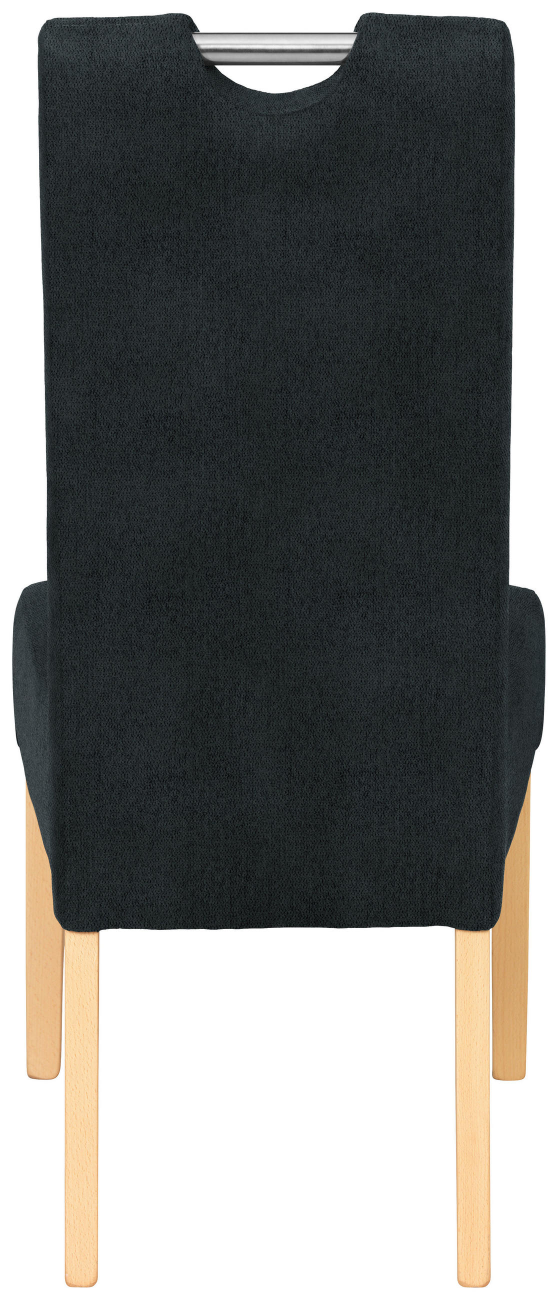 STUHL in Holz, Metall, Textil Schwarz, Buchefarben  - Buchefarben/Schwarz, Natur, Holz/Textil (47/103/60cm) - Cantus