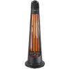 INFRAROTSTRAHLER - Schwarz, Basics, Metall (27/86,5cm)