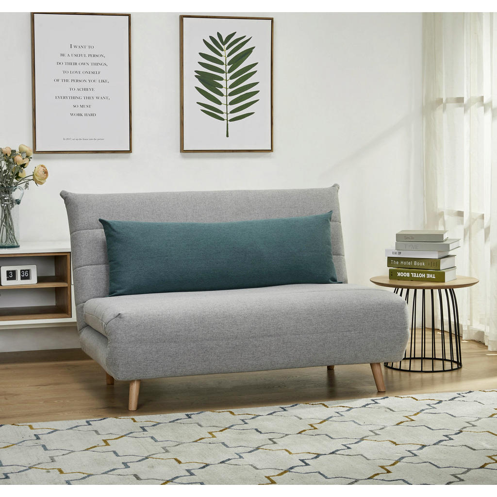 Thumbnail - Livetastic Schlafsofa, Grau, Textil, Kiefer, 2-Sitzer, Füllung: Schaumstoff, 125x84x91 cm, Liegefunktion, Kinder- & Juge...