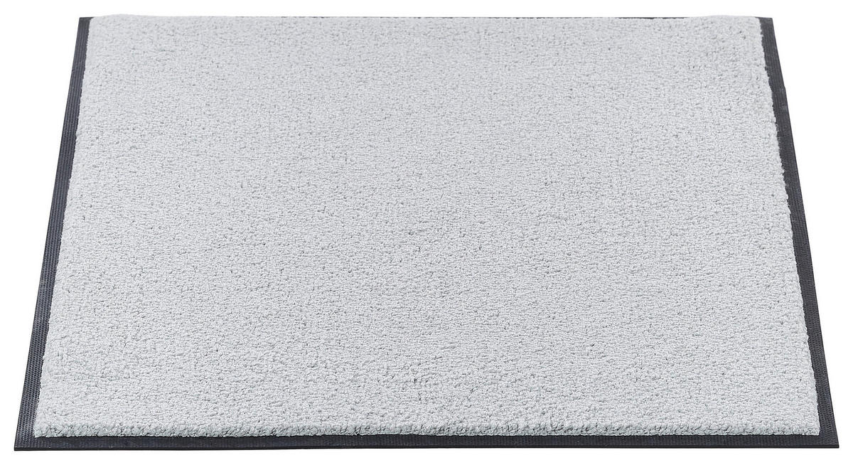 FUßMATTE 75/120 cm  - Grau, Basics, Kunststoff/Textil (75/120cm) - wash+dry