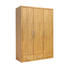 KLEIDERSCHRANK in teilmassiv Eiche Eichefarben - Eichefarben/Grau, Natur, Holz/Holzwerkstoff (145/212/60cm) - Linea Natura KLEIDERSCHRANK in teilmassiv Eiche Eichefarben - Eichefarben/Grau, Natur, Holz/Holzwerkstoff (145/212/60cm) - Linea Natura