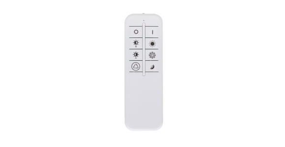 LED-DECKENLEUCHTE 50,3/50,3/6 cm - Weiß, Trend, Kunststoff/Metall (50,3/50,3/6cm) - Novel