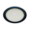 STROPNA LED-SVETILKA  Kora /2600 lm/4000 K// - temno siva/bela, Basics, kovina/umetna masa (43/8,5cm)