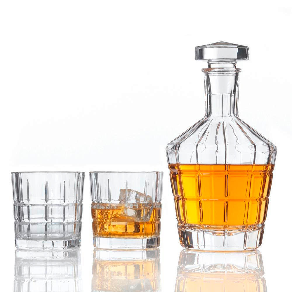 WHISKY-GLÄSERSET 3-teilig  - Transparent, KONVENTIONELL, Glas (28,00/13,80/31,50cm) - Leonardo