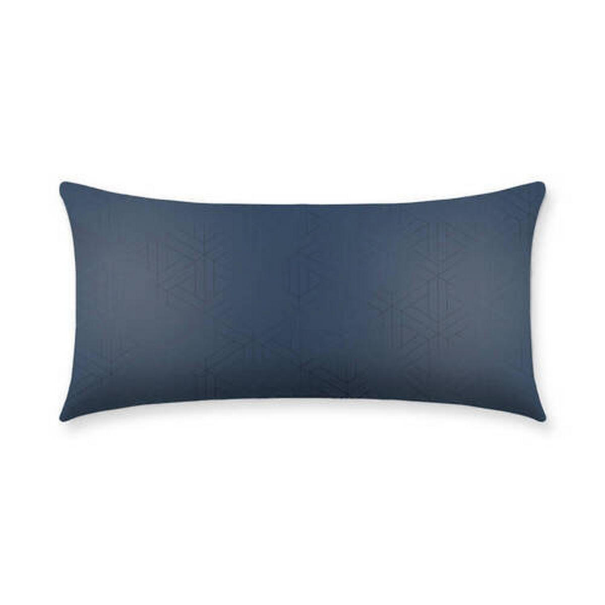 KOPFKISSENBEZUG Atelier 80/80 cm  - Blau, Design, Textil (80/80cm) - Estella