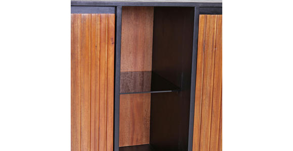 SIDEBOARD in 170/75/40 cm - Schwarz/Braun, LIFESTYLE, Holz/Holzwerkstoff (170/75/40cm) - Landscape