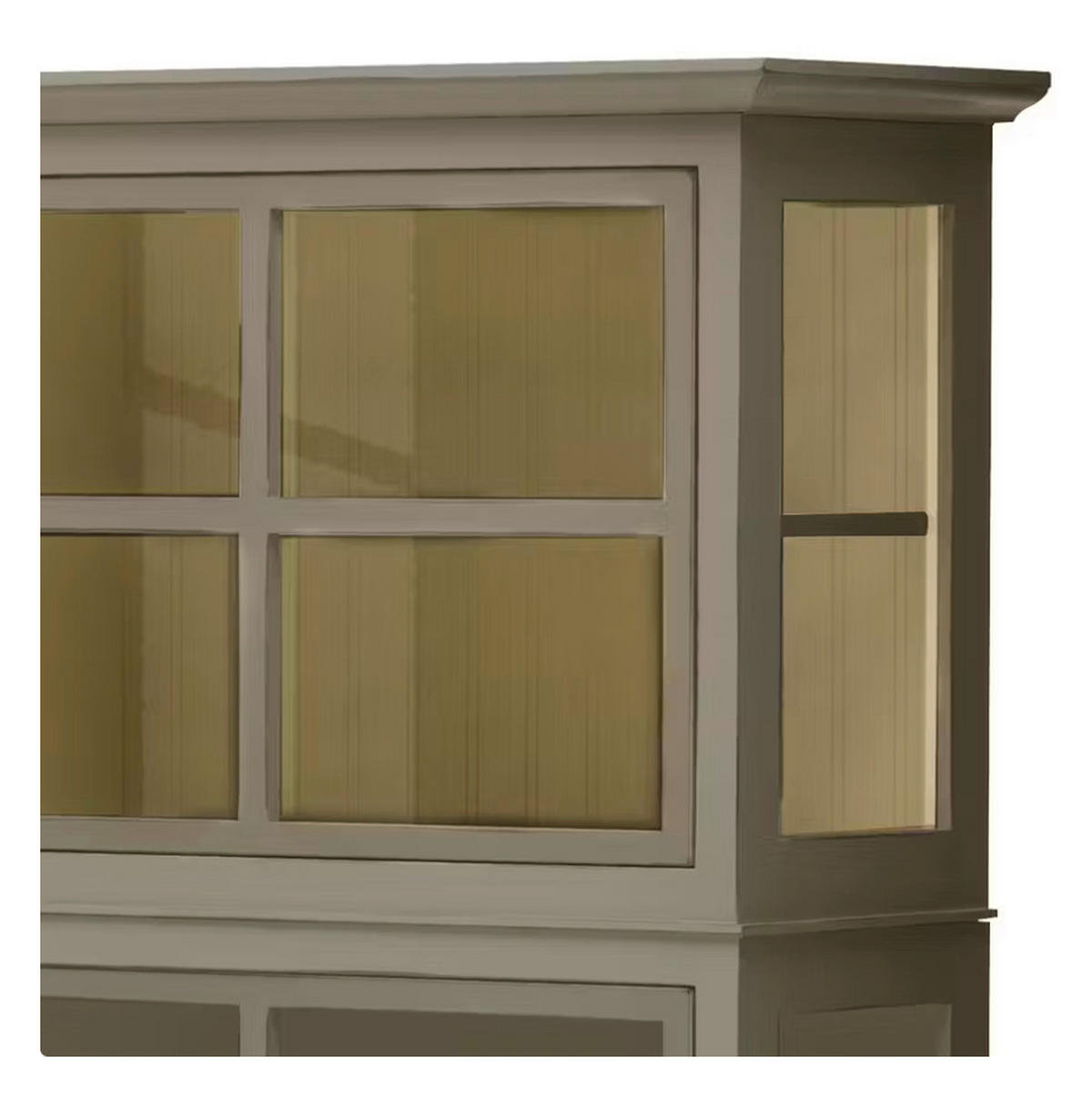 SIDEBOARD UrbanClass  in 190,5/149/49 cm  - Creme/Grau, LIFESTYLE, Glas/Holz (190,5/149/49cm) - Livetastic