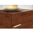 HIGHBOARD Nussbaum furniert lackiert Nussbaumfarben, Weiß - Nussbaumfarben/Weiß, Design, Holz/Holzwerkstoff (229/128/52cm) - Ambiente by Hülsta