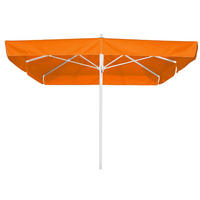 SONNENSCHIRM 300 cm Orange  - Silberfarben/Orange, Basics, Textil/Metall (300/295/300cm) - Schneider