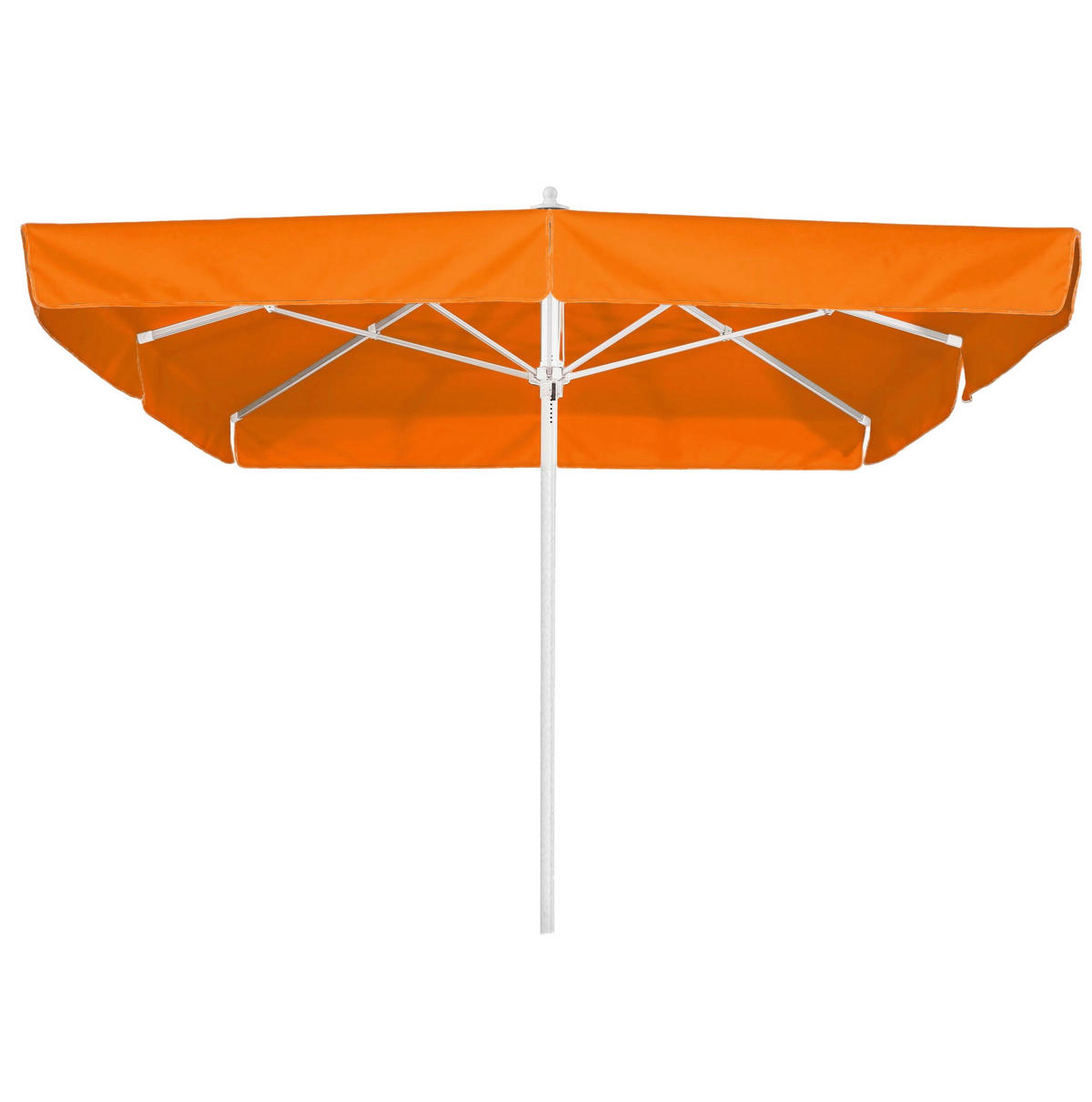 SONNENSCHIRM 300 cm Orange  - Silberfarben/Orange, Basics, Textil/Metall (300/295/300cm) - Schneider