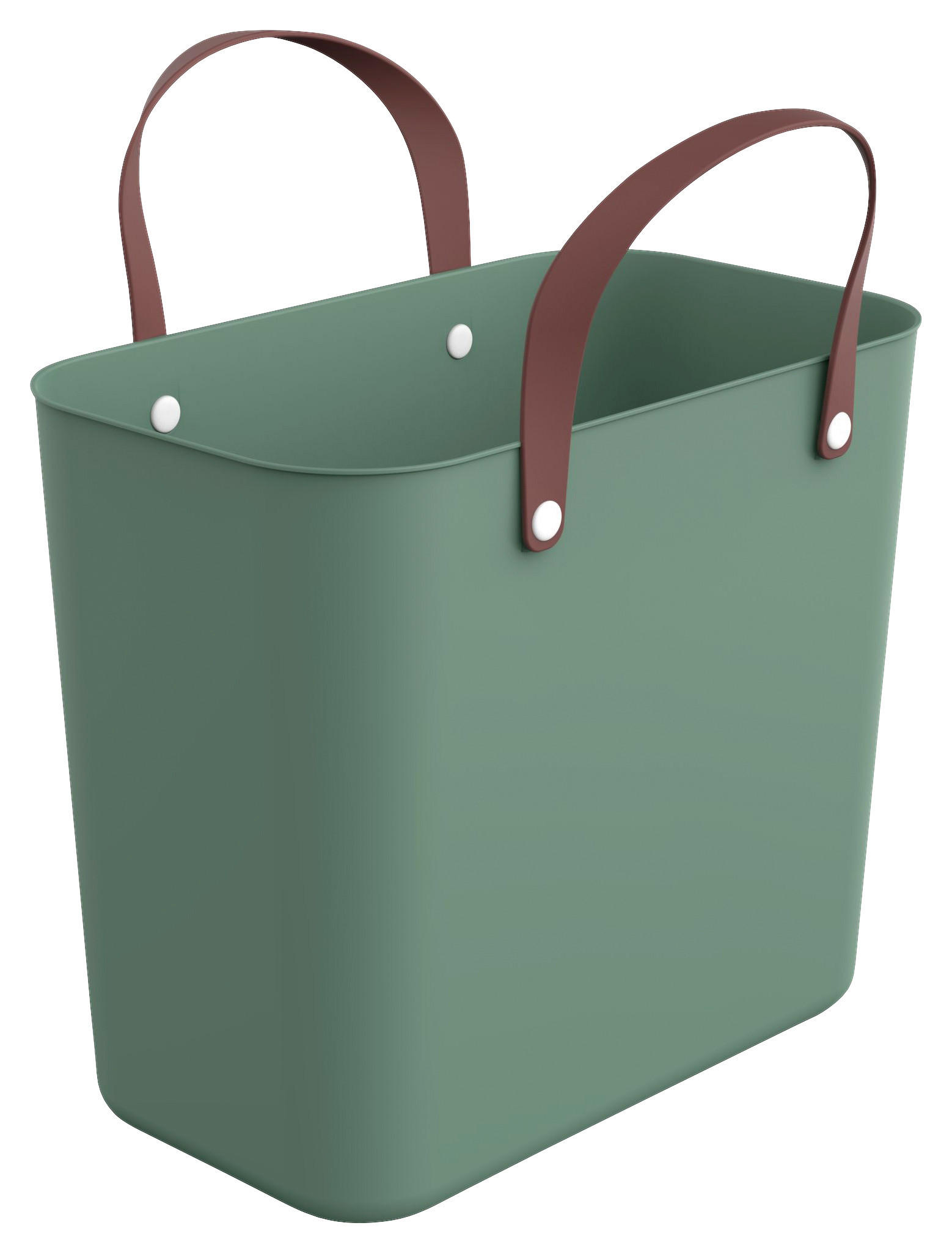 NÁKUPNÍ TAŠKA zelená - zelená, Basics, plast (40/34/23,5cm) - Rotho