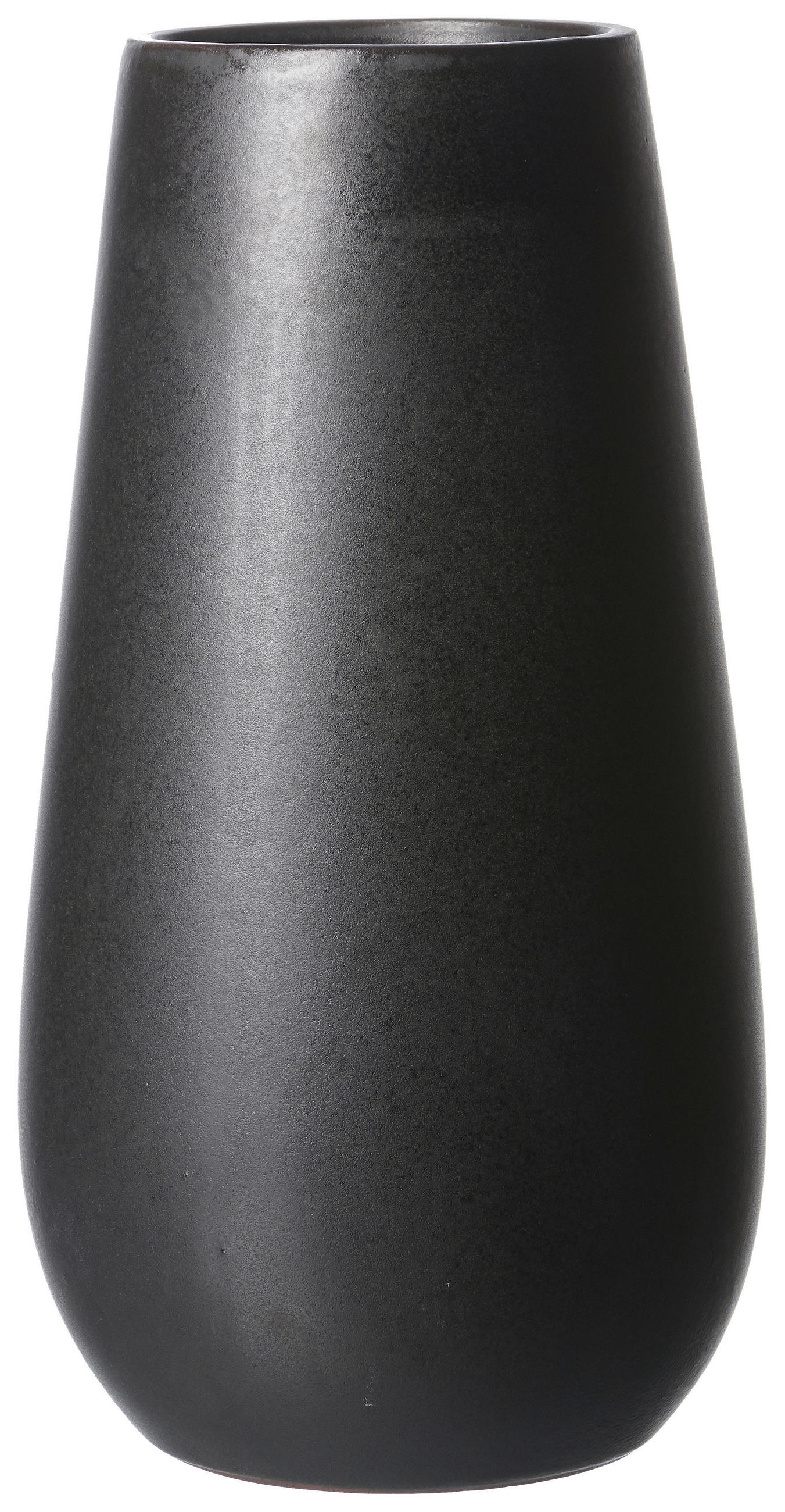 VÁZA, keramika, 28 cm - čierna, Basics, keramika (16/16/28cm) - Ritzenhoff Breker