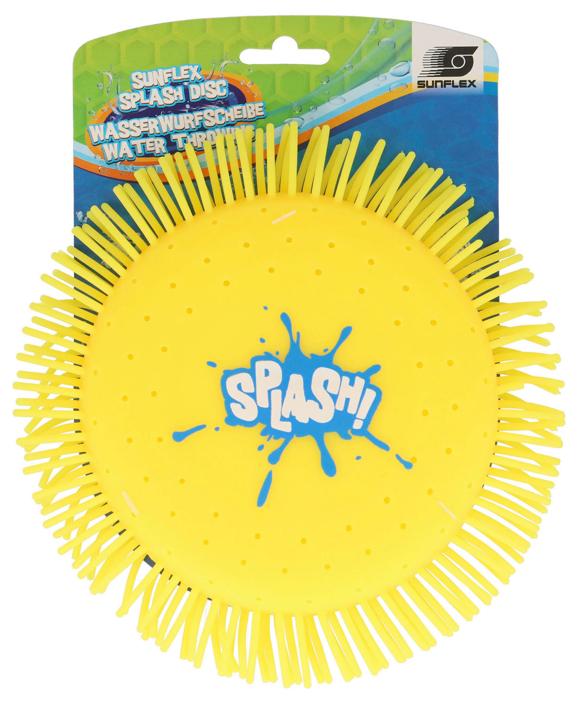 WURFSCHEIBE Gelb, Orange  - Gelb/Orange, Basics, Kunststoff (17cm) - sunflex