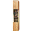VITRINE in massiv Asteiche Eichefarben - Eichefarben/Schwarz, Natur, Glas/Holz (35/205,7/39,5cm) - Valnatura