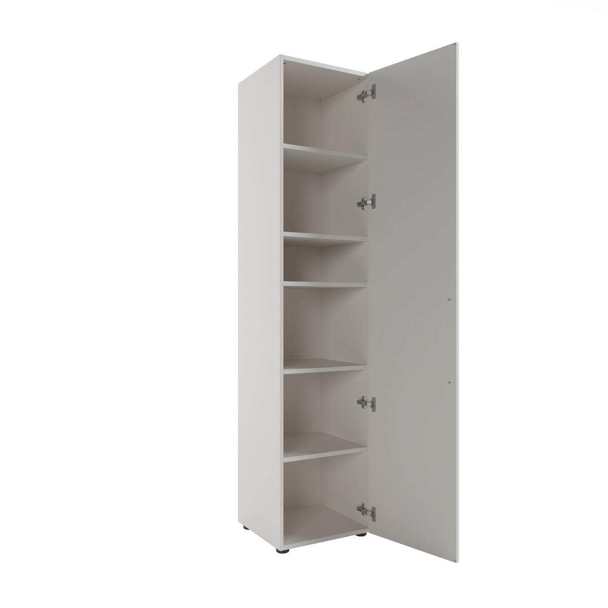 AKTENSCHRANK Weiß  - Weiß, MODERN, Holzwerkstoff (44,9/201/42,9cm) - Novel