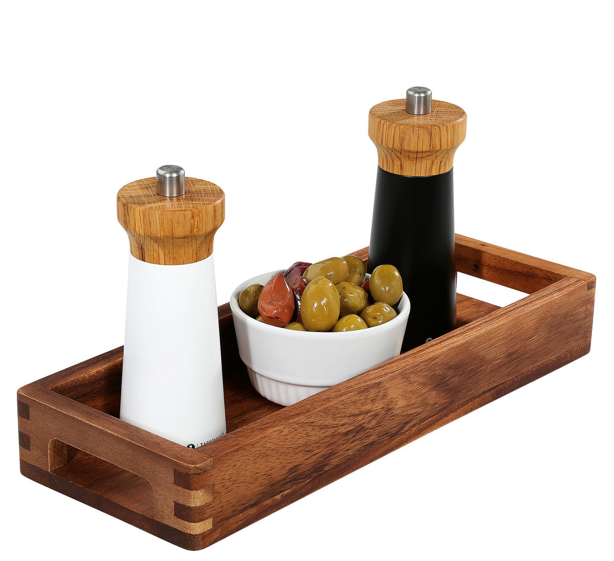 SERVIERTABLETT Holz Akazie  - Akaziefarben, Basics, Holz (40/15/4.5cm) - Zassenhaus