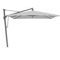 AMPELSCHIRM 350x350 cm Graphitfarben  - Anthrazit/Graphitfarben, KONVENTIONELL, Textil/Metall (350/350cm) - Glatz
