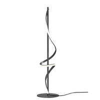 LED-TISCHLEUCHTE 20/20/80 cm   - Titanfarben/Schwarz, Design, Kunststoff/Metall (20/20/80cm)