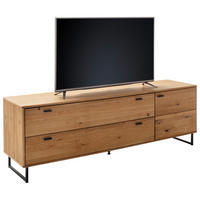 TV-BÄNK  i 209/68/50 cm  - skogsek/antracit, Design, metall/trämaterial (209/68/50cm) - MID.YOU
