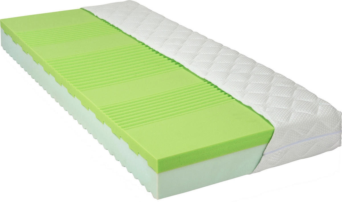 MATRAC, 90/200 cm - biela, Basics, textil (90/200cm) - Sleeptex