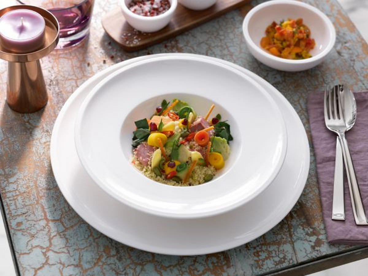 TÉSZTÁS TÁNYÉR 30 cm  - fehér, Konventionell, kerámia (30cm) - Villeroy & Boch