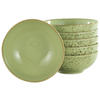 SKÅLSET 6 delar 16,5 cm   - grön, Trend, keramik (16,5cm) - Creatable
