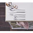 BESTECKSET 30-teilig Monza - Edelstahlfarben, KONVENTIONELL, Metall - Justinus BESTECKSET 30-teilig Monza - Edelstahlfarben, KONVENTIONELL, Metall - Justinus