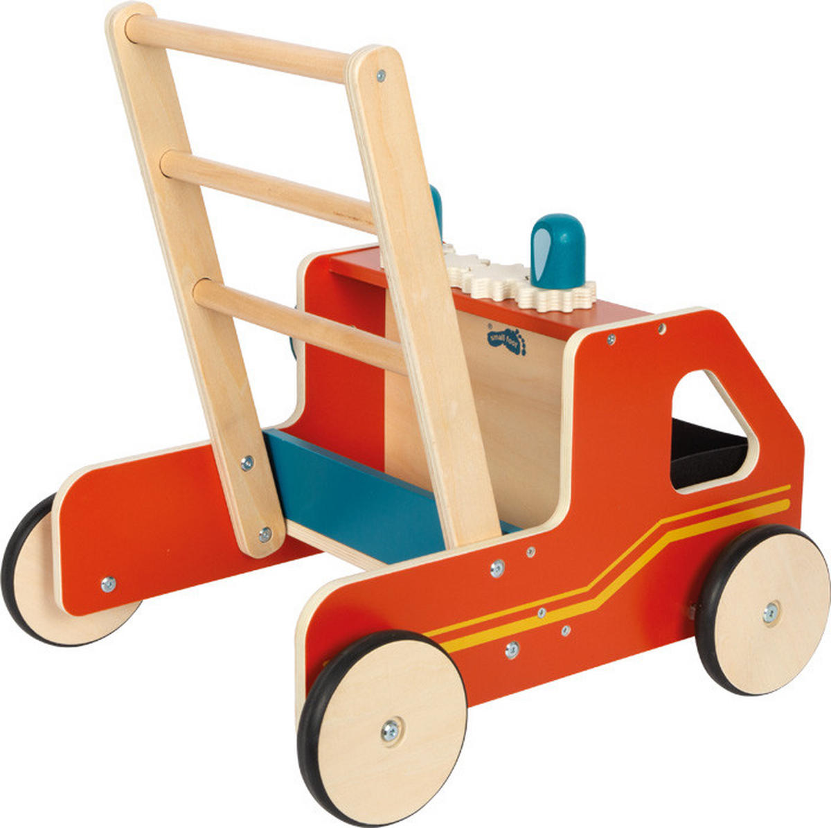 LAUFLERNWAGEN - Multicolor, Design, Holz/Kunststoff (48/50/40cm) - small foot