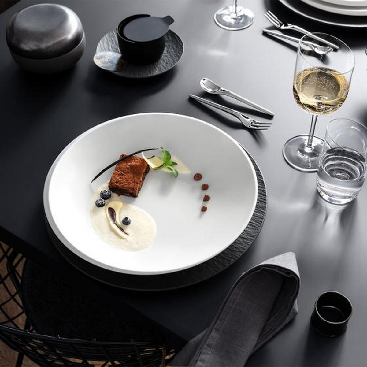 SCHALE New Moon   - Weiß, Design, Keramik (29/5cm) - Villeroy & Boch