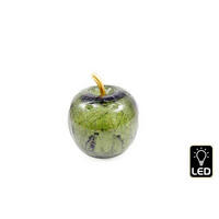 DEKOR ALMA - smaragdzöld, Basics, Üveg (10.5/12.5/10.5cm)