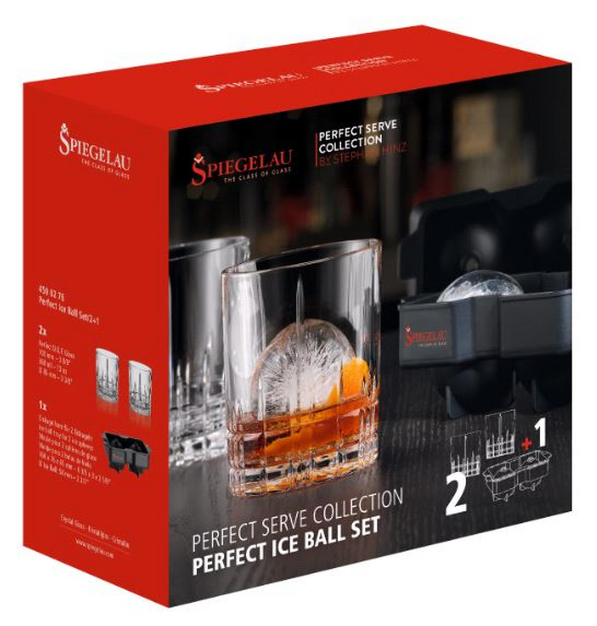 GLÄSERSET PERFECT SERVE   - Klar, Basics, Glas (8,6/10/8,6cm) - Spiegelau