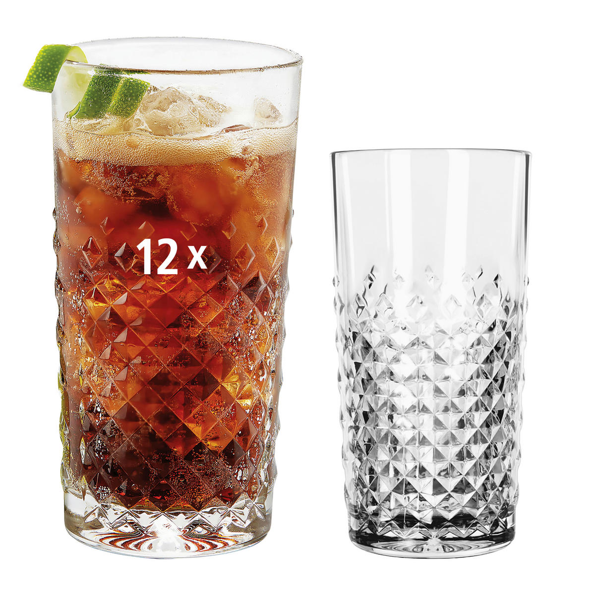 GLÄSERSET OCULAR  12-teilig  - Klar, Basics, Glas (8/15,5cm)