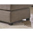 2,5-SITZER Flachgewebe Beige - Beige/Schwarz, Design, Holz/Textil (244/88/110cm) - Valnatura