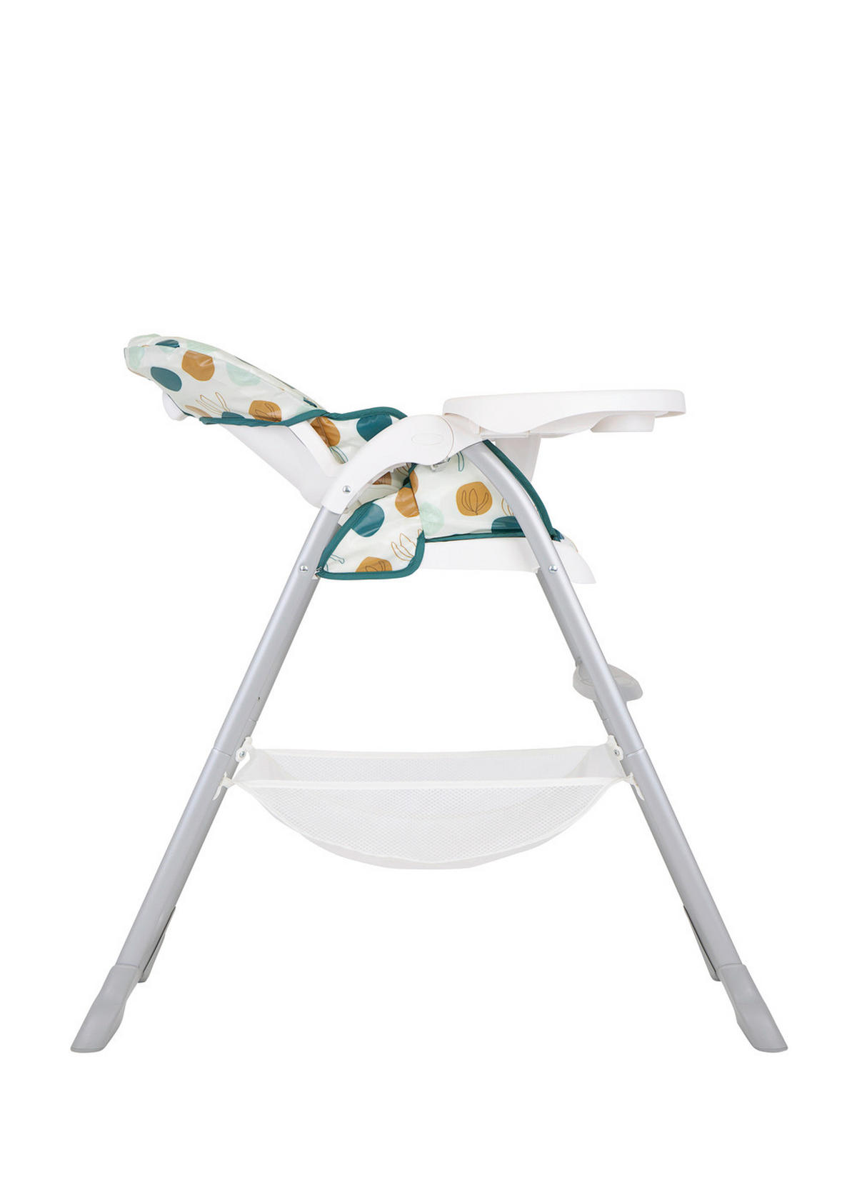 KOMBIHOCHSTUHL SnackEase Multicolor Organze  - Multicolor, Basics, Kunststoff (61,2/103/86cm) - Graco
