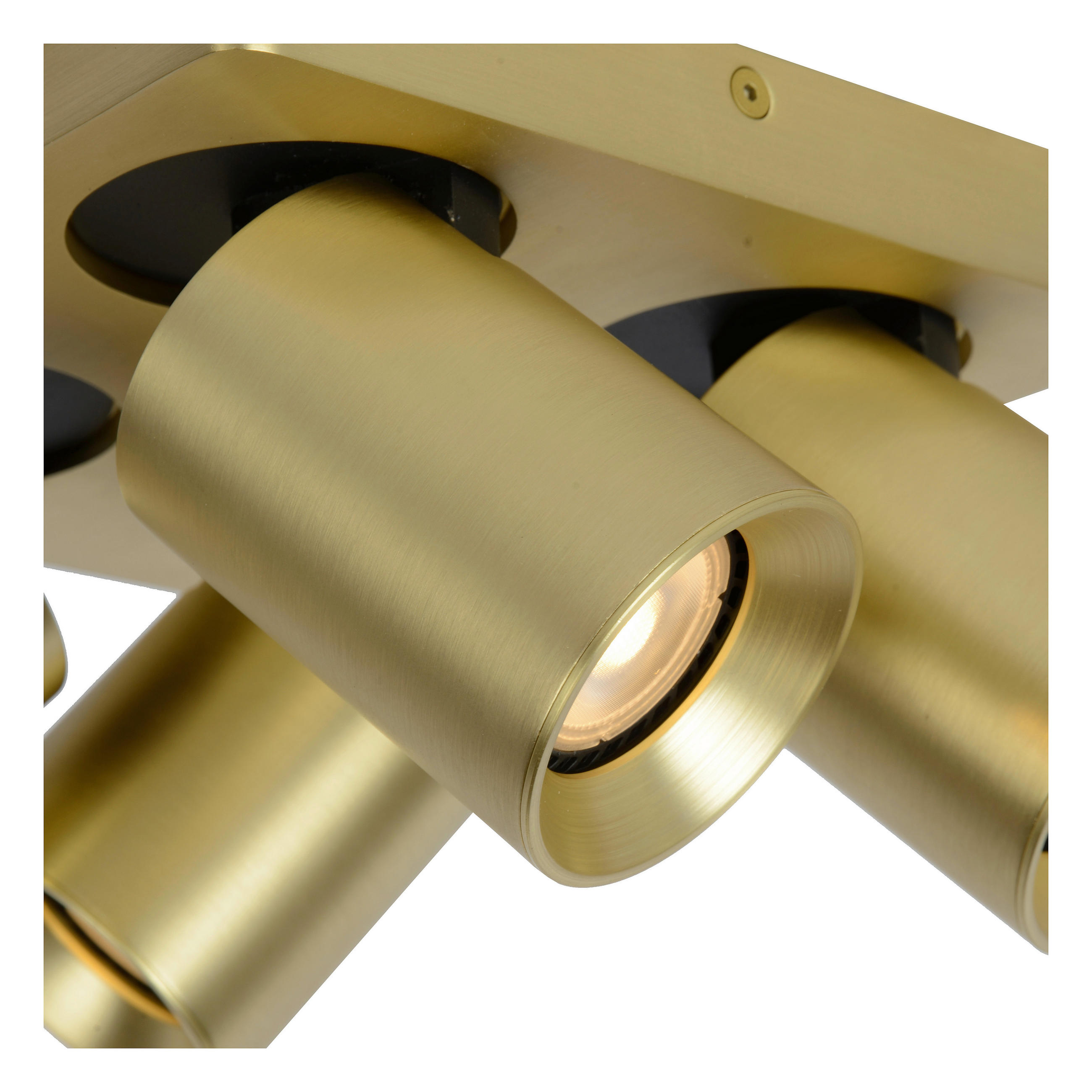 LED-STRAHLER Nigel 20/20/11.5 cm   - Messingfarben, KONVENTIONELL, Metall (20/20/11.5cm) - Lucide