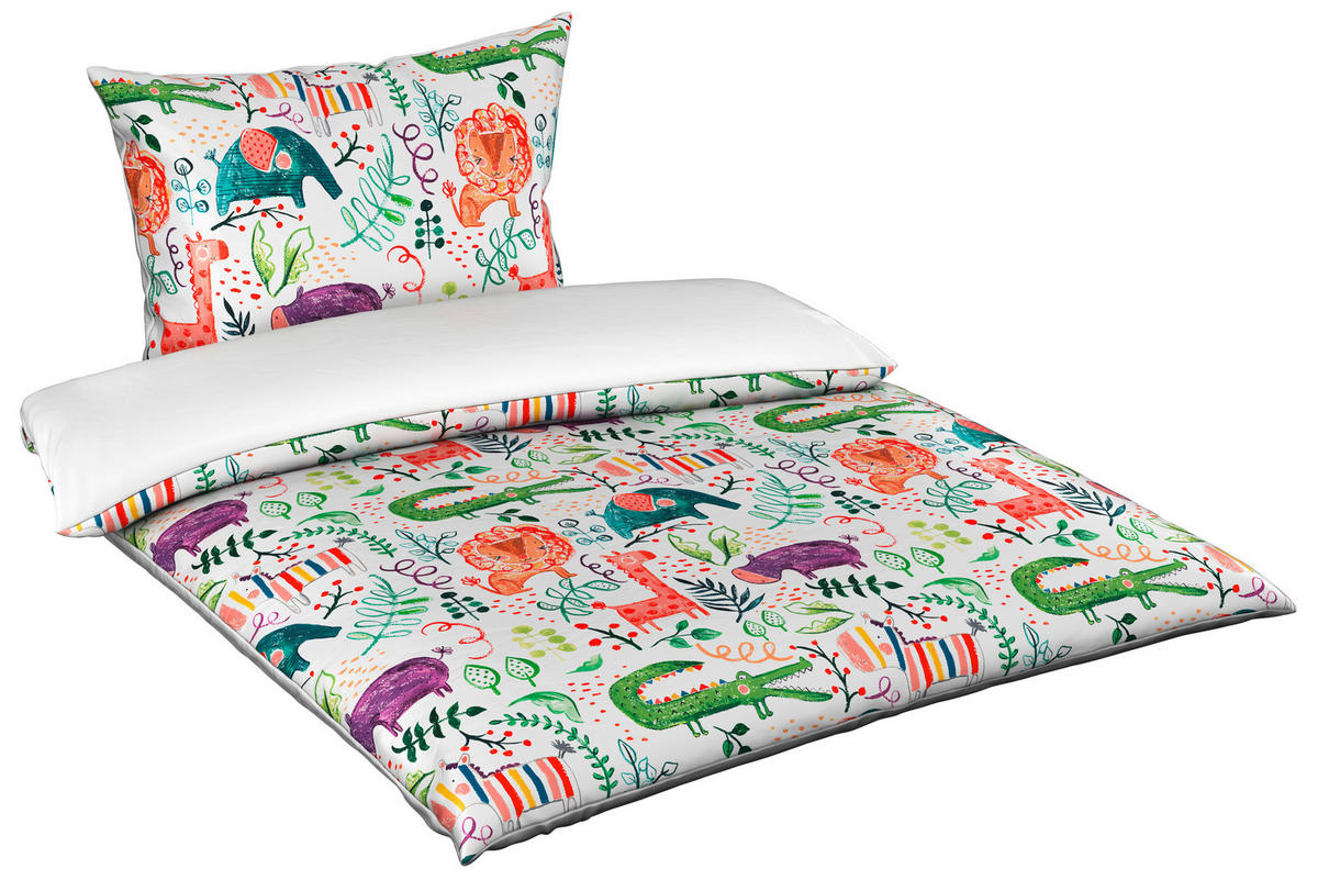 DETSKÉ POSTEĽNÉ OBLIEČKY 140/200 cm  - viacfarebná, Konventionell, textil (140/200cm) - Ben'n'jen